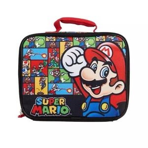 Super Mario Lunchbox Nintendo NEW with Tags In Sealed Bag